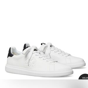 NWT .. Tory Burch Women's Double T Howell Court Sneakers